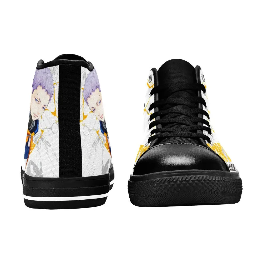 Takashi Mitsuya Tokyo Revengers Shoes High Tops Sneakers for Kids and Adults