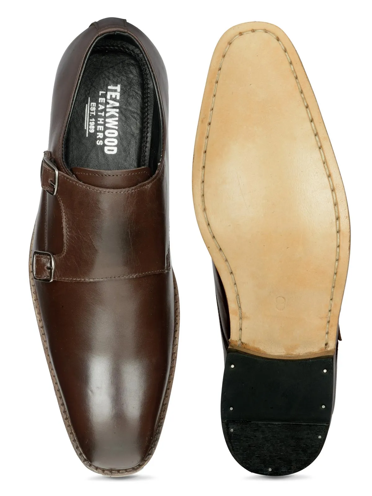 Teakwood Genuine Leather Derby Shoes