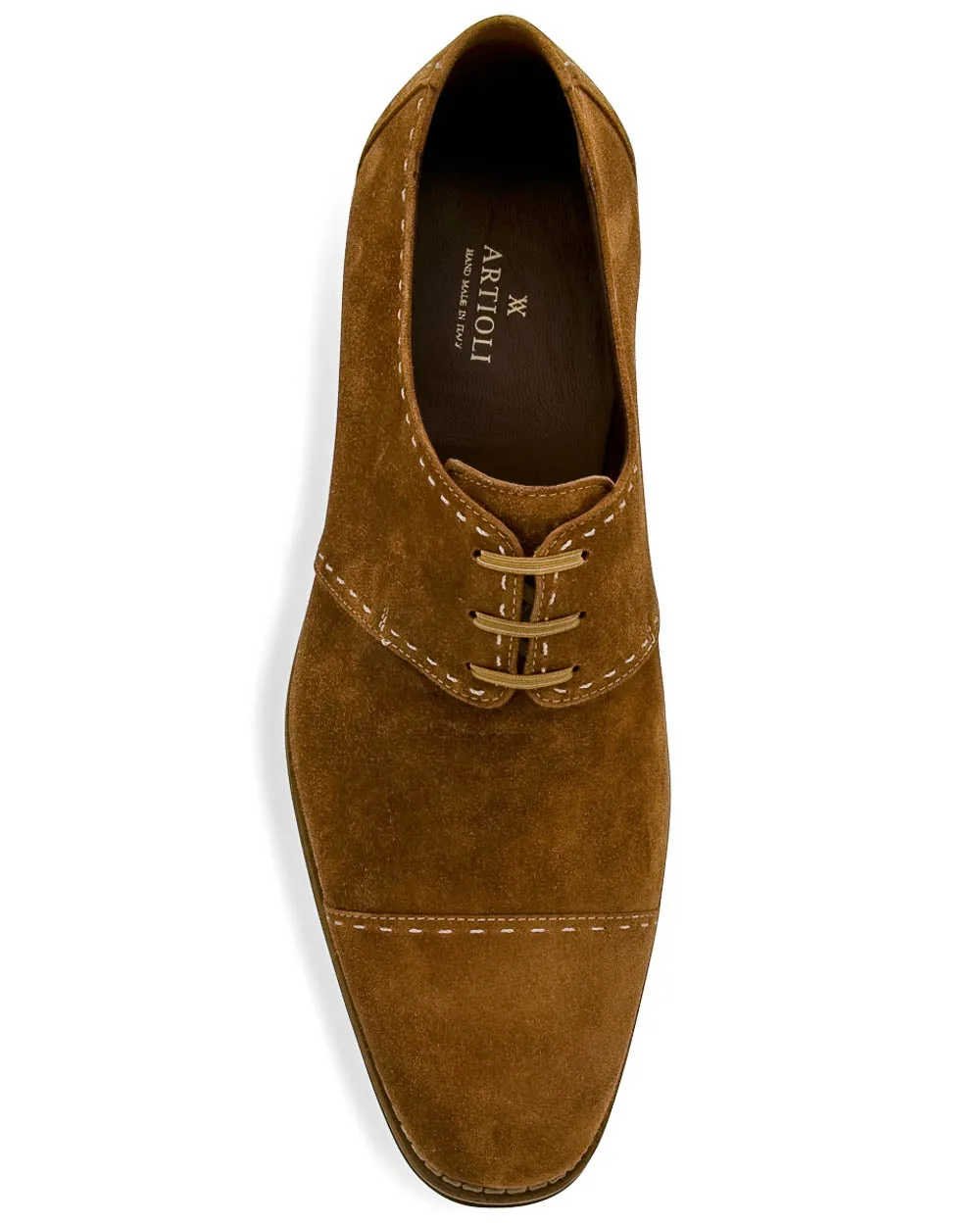 Urban Cowboy Monaco Suede Cap Toe Derby