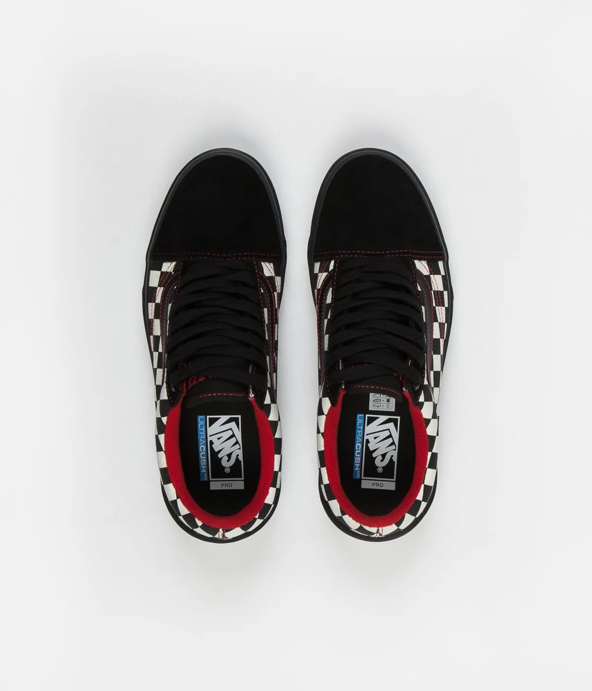 Vans Old Skool Pro BMX Shoes - (Kevin Peraza) Black / Checkerboard