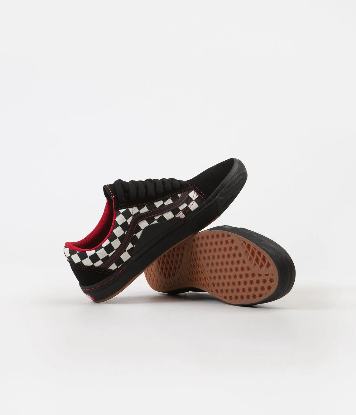 Vans Old Skool Pro BMX Shoes - (Kevin Peraza) Black / Checkerboard
