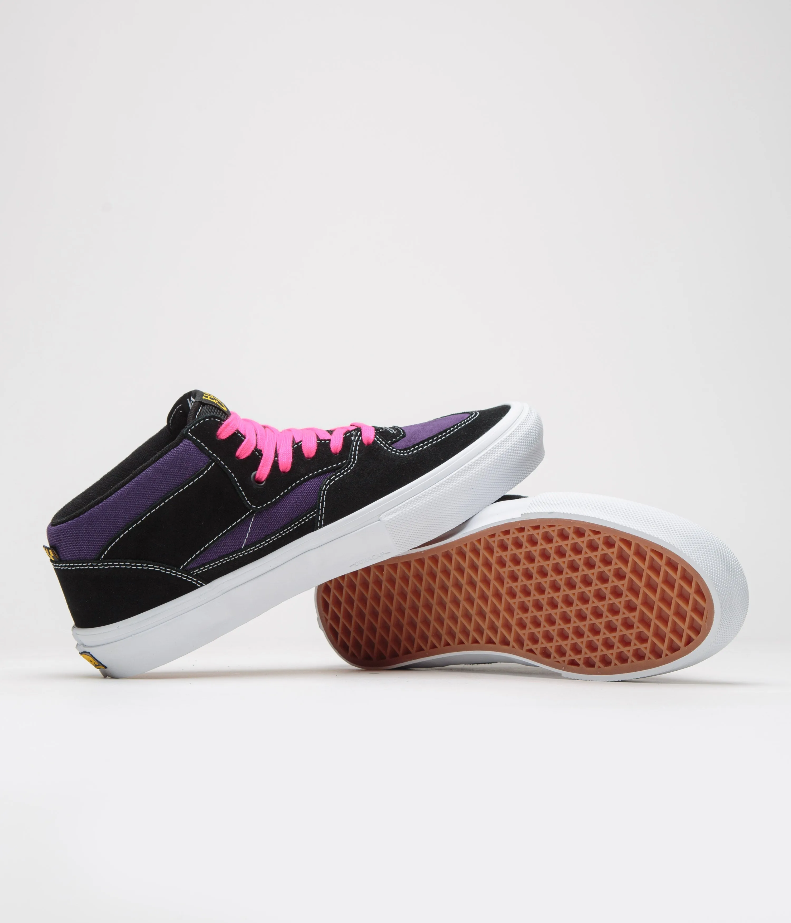 Vans Skate Half Cab Shoes - Black / Purple