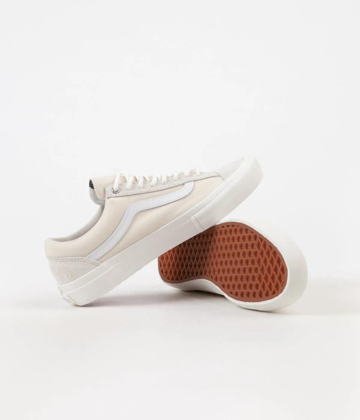 Vans x Pop Trading Company Style 36 Pro Shoes - Turtledove / Marshmallow
