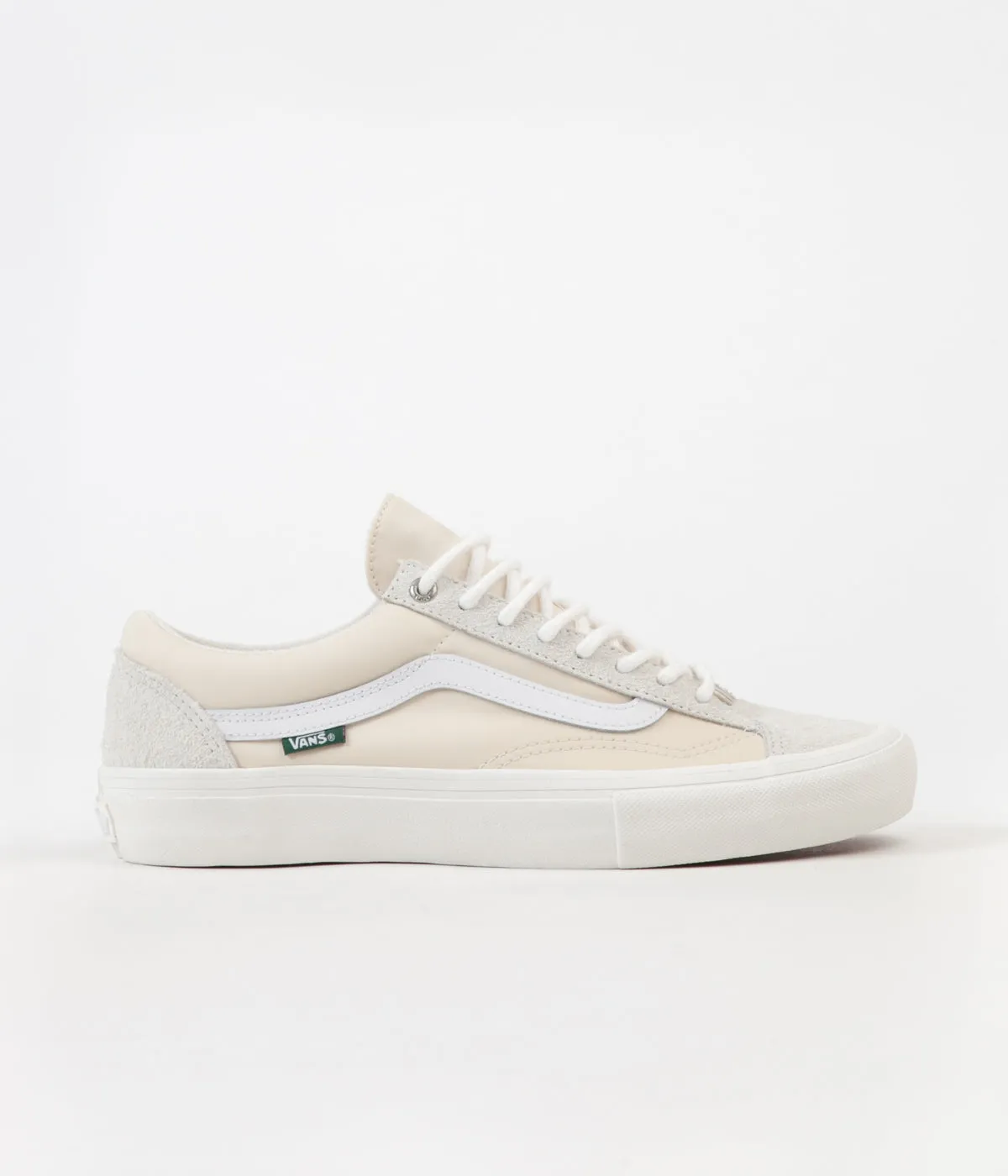 Vans x Pop Trading Company Style 36 Pro Shoes - Turtledove / Marshmallow
