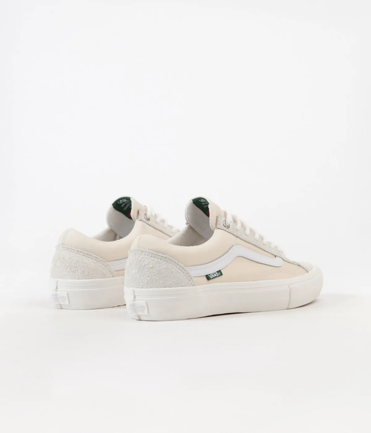 Vans x Pop Trading Company Style 36 Pro Shoes - Turtledove / Marshmallow