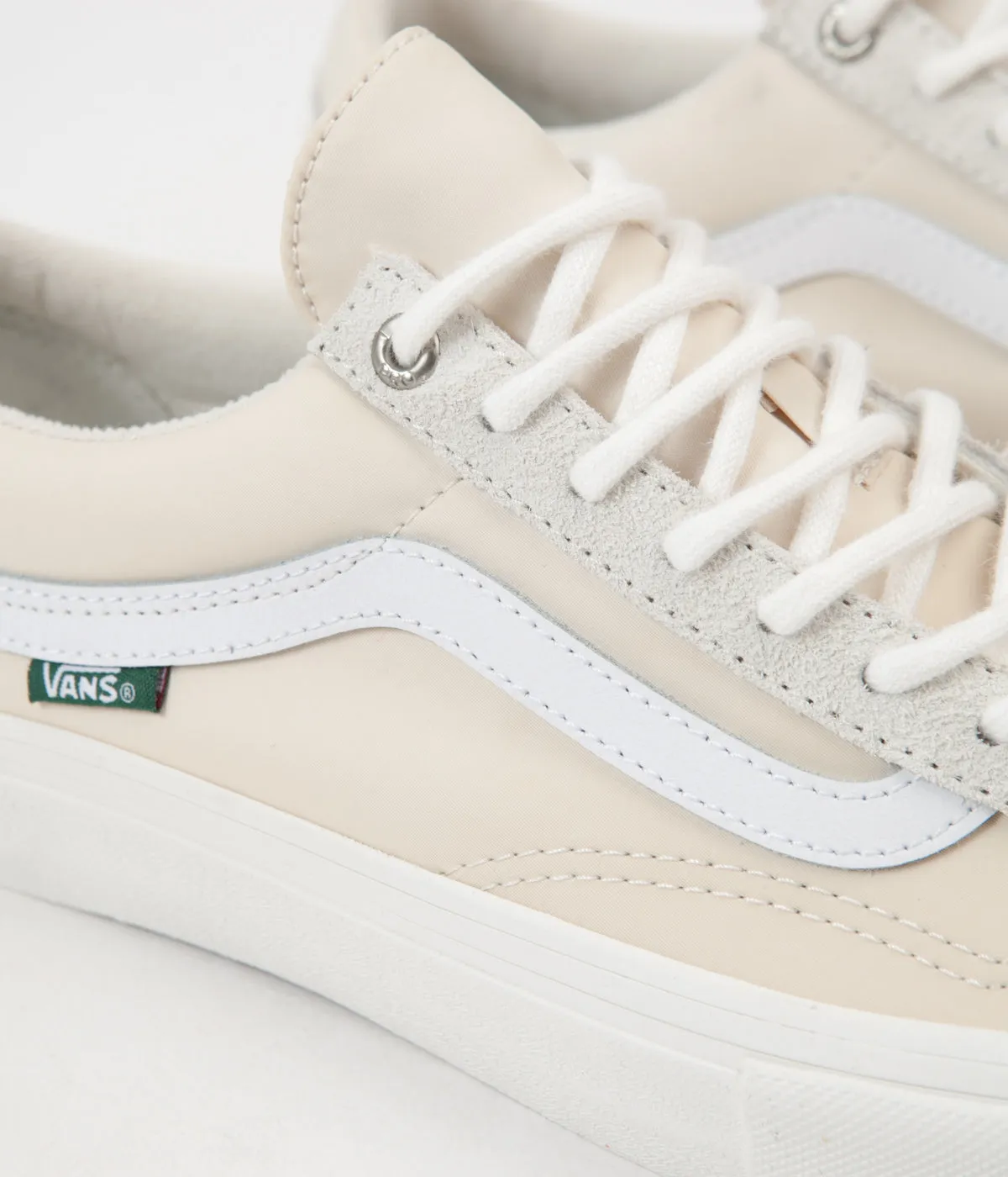 Vans x Pop Trading Company Style 36 Pro Shoes - Turtledove / Marshmallow