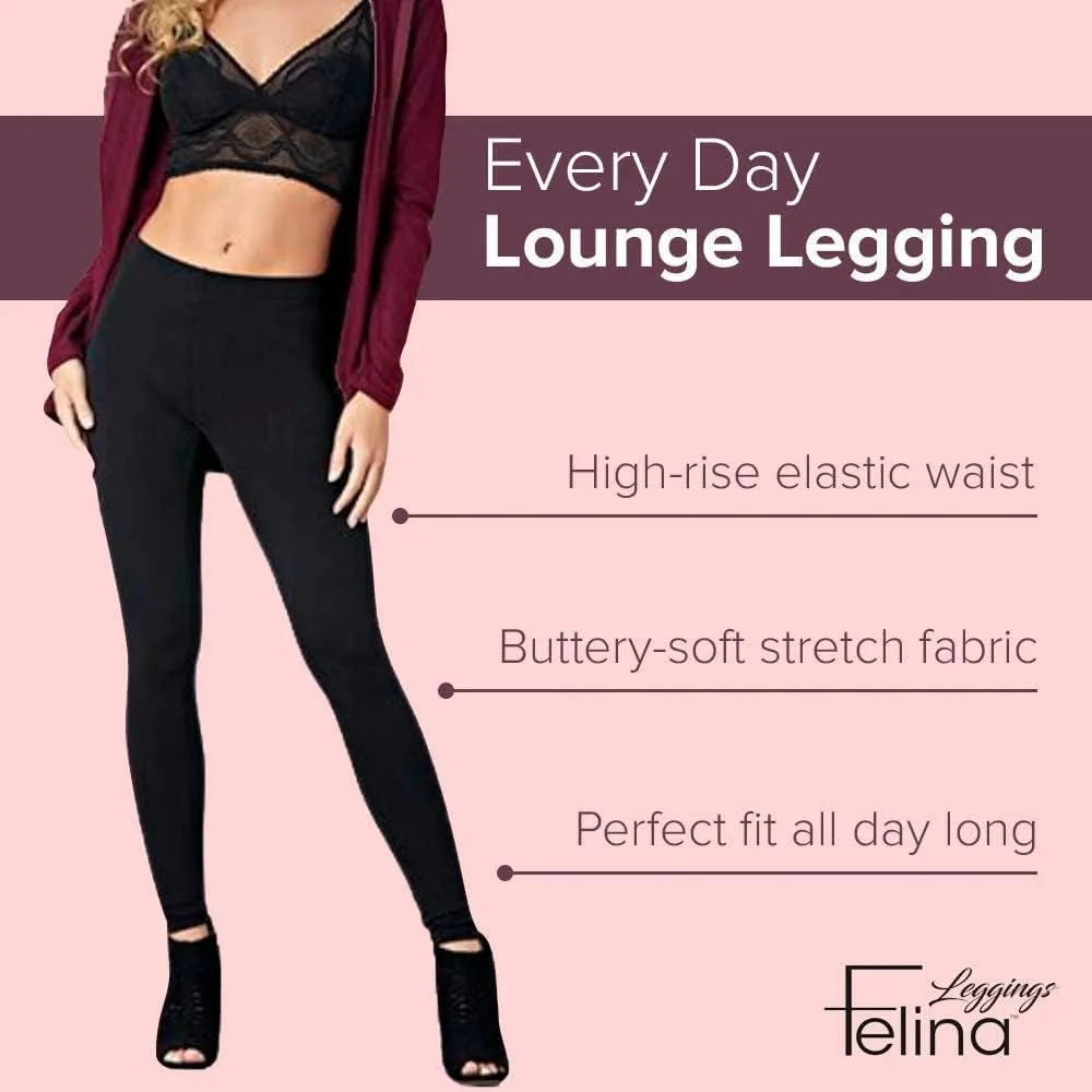 Velvety Soft Leggings for Women - Style 2801, Lightweight Yoga Pants, 4-Way Stretch, Breathable Women'S Leggings