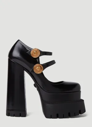Versace Medusa Aevitas Platforms Pumps