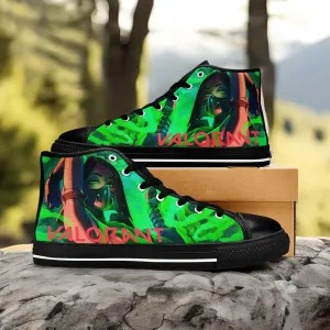 Viper Valorant Shoes High Top Sneakers for Kids and Adults