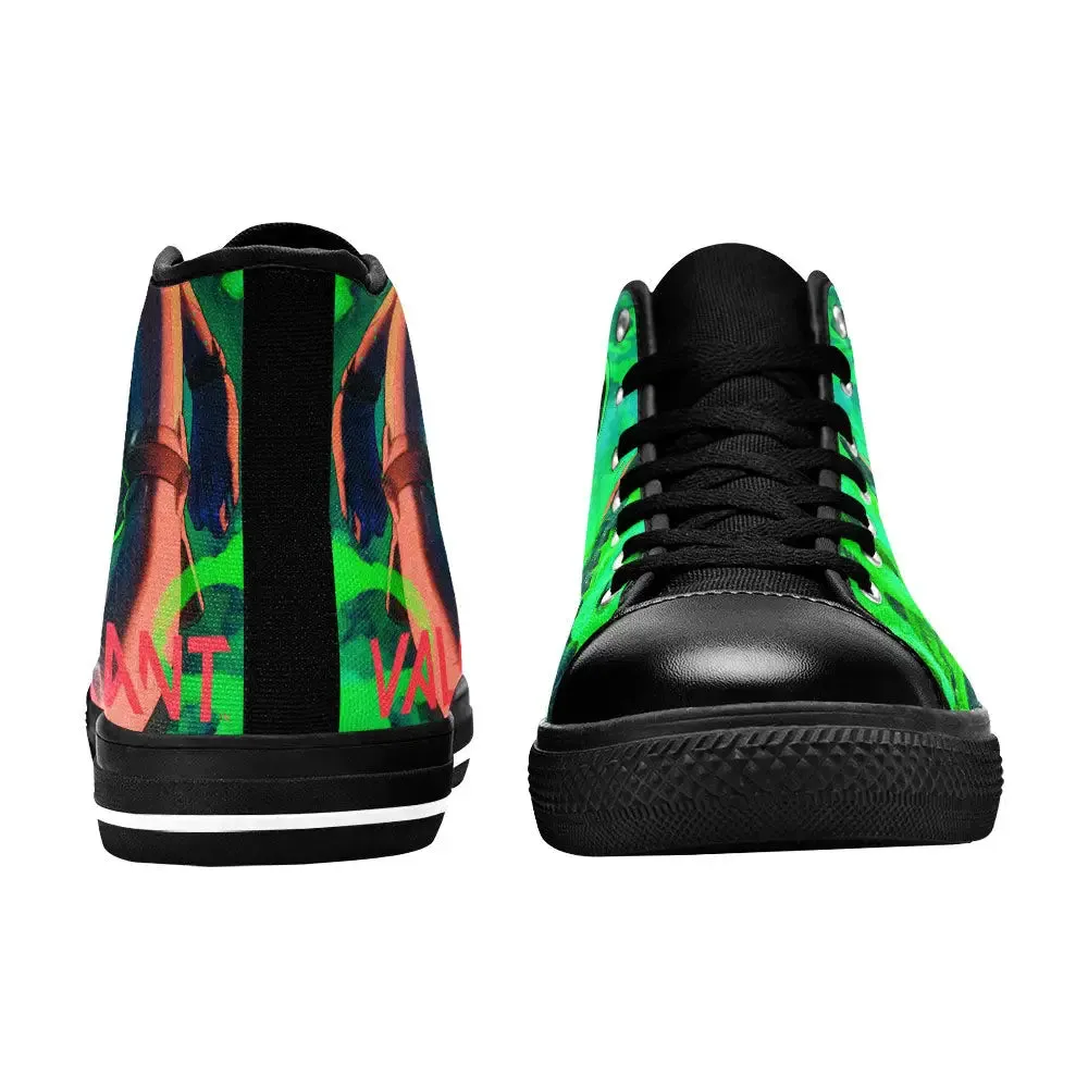 Viper Valorant Shoes High Top Sneakers for Kids and Adults