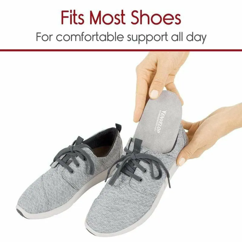 Vive Health Envelop Full Length Gel Shoe Inserts - Sky Blue
