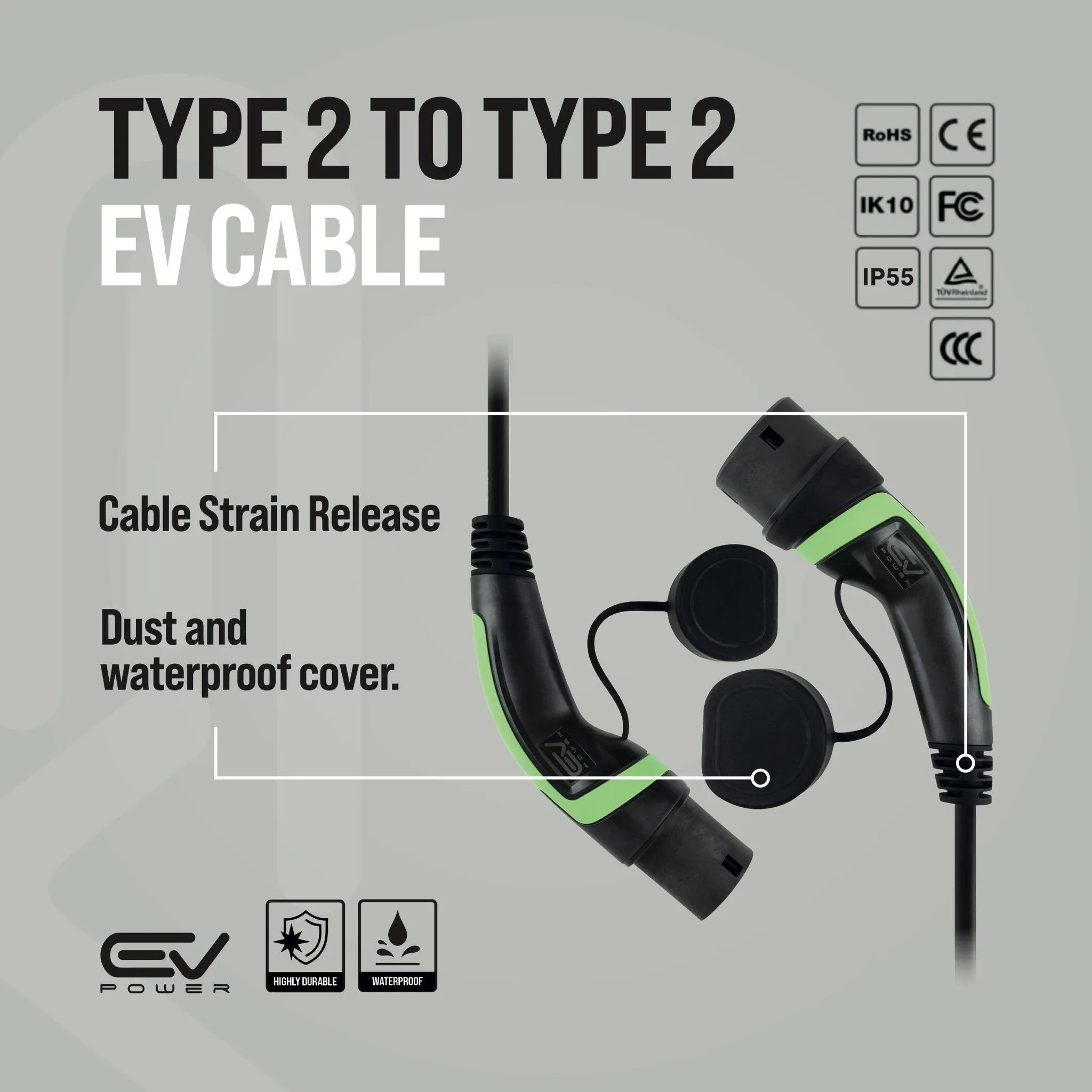 Volkswagen e-Golf  Charging Cables