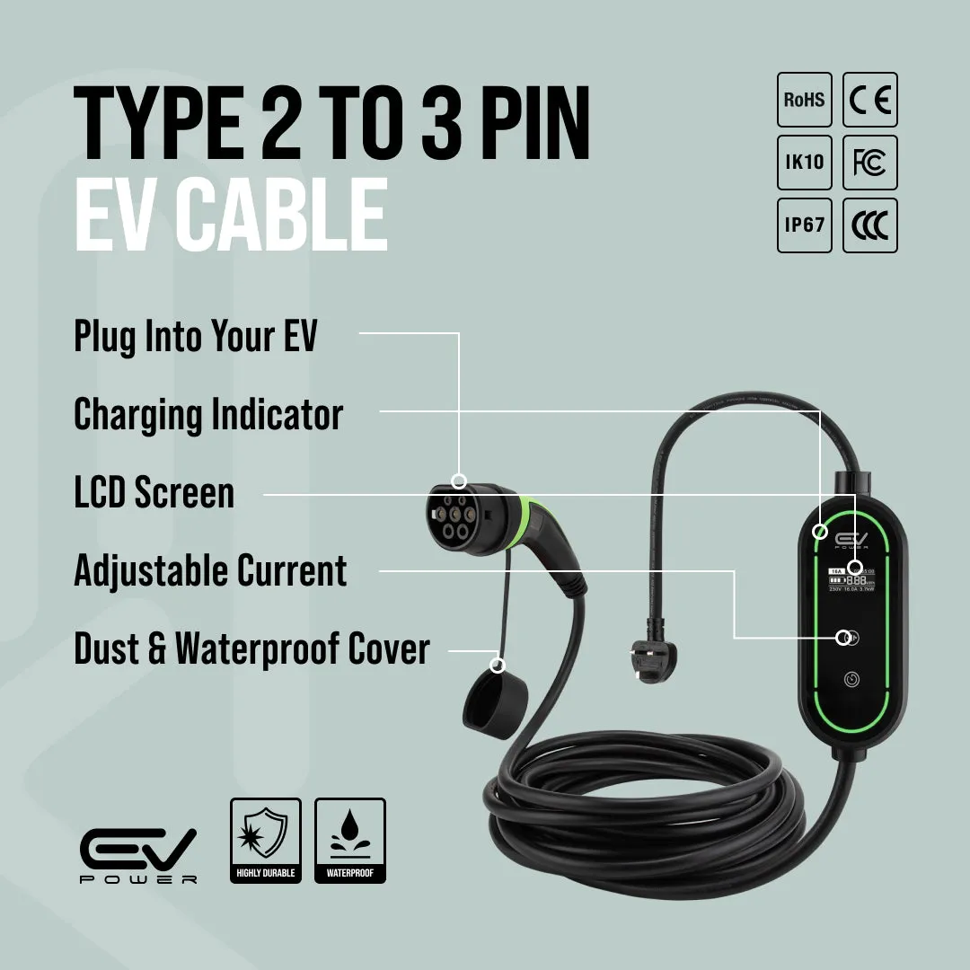 Volkswagen e-Golf  Charging Cables