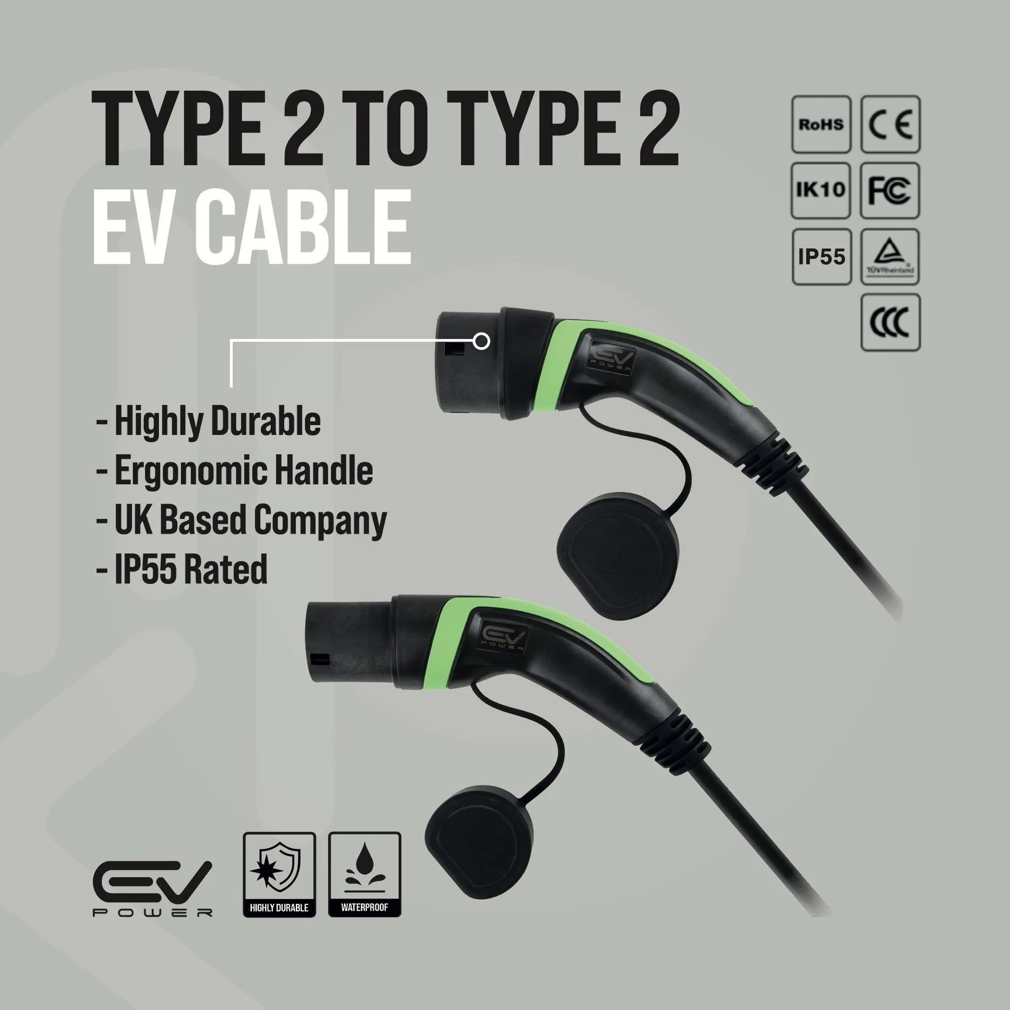 Volkswagen e-Golf  Charging Cables