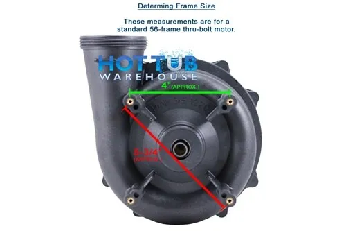 Waterway Executive 4 Horsepower 2 Spd 56 Frame Pump ME-40226-20 - 2" Intake