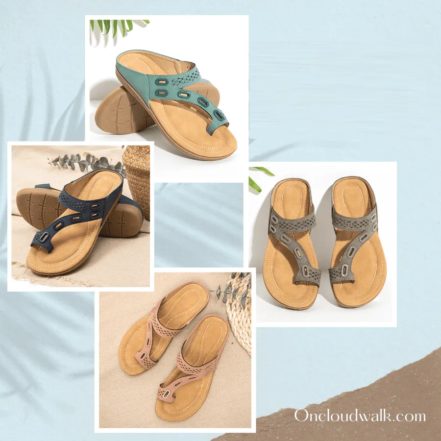 Woman Orthopedic 3 Arches-Support Comfy Premium Summer Slippers