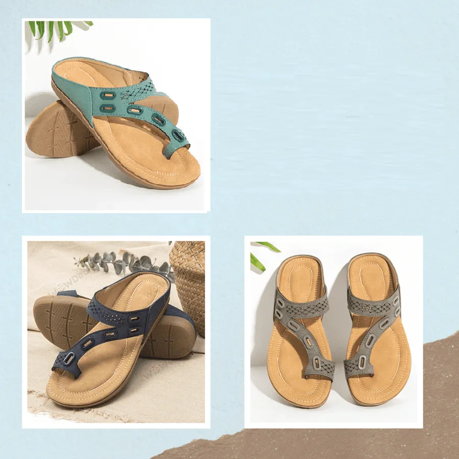 Woman Orthopedic 3 Arches-Support Comfy Premium Summer Slippers