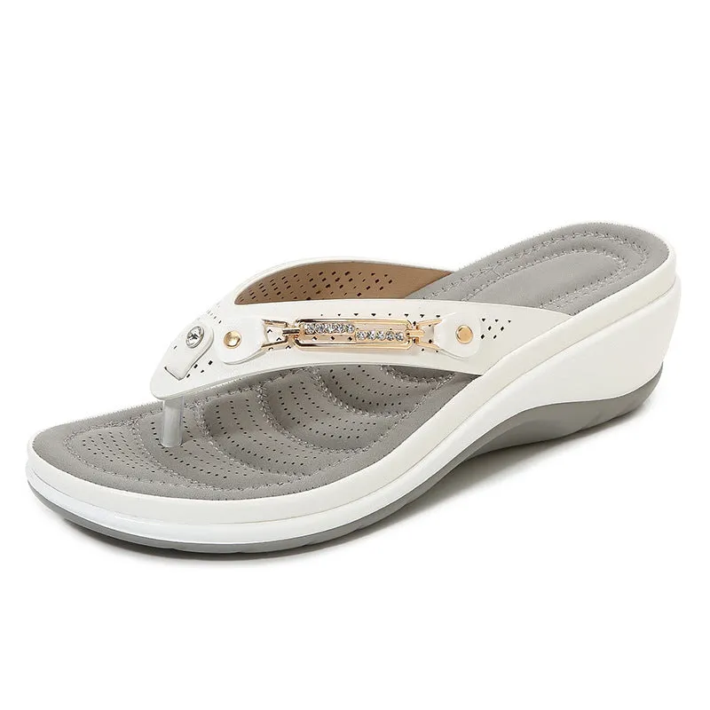Women's Arch Support Soft Cushion Flip Flops Thong Sandals