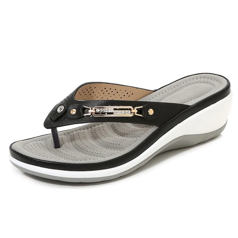 Women's Arch Support Soft Cushion Flip Flops Thong Sandals