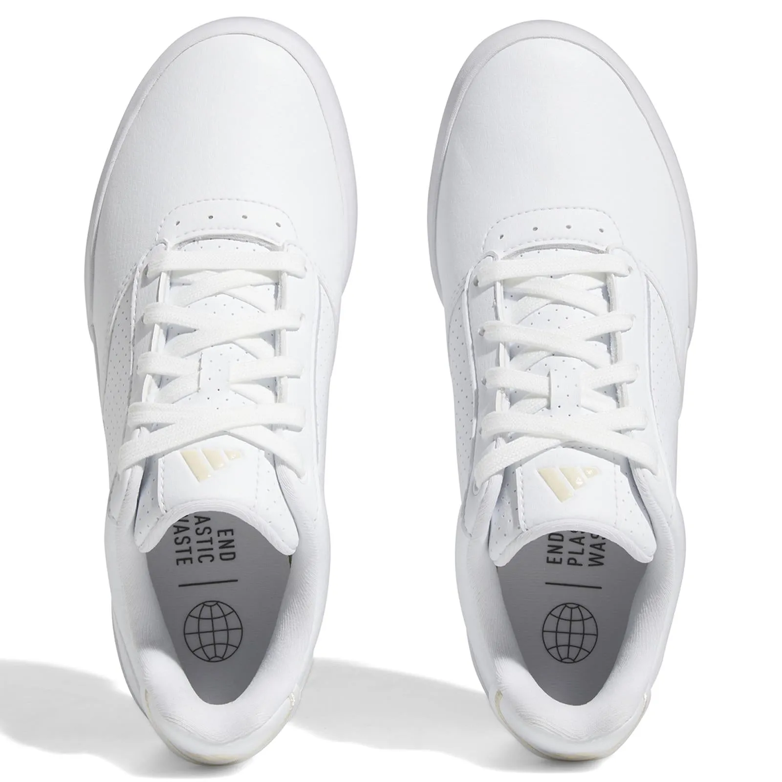 Womens Retrocross Golf Shoes White/Sand Strata/Gum - AW24