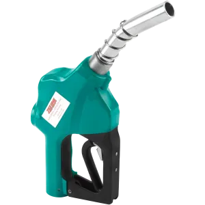 ZE1543 - Green Fuel Nozzle with Curved Spout