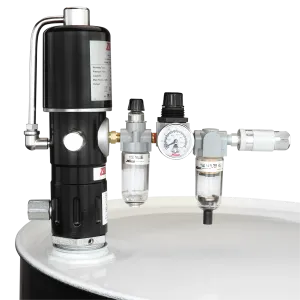 ZE1731K – 5:1 Pneumatic Stub Style High Flow Rate Piston Pump with FRL (Double Action)