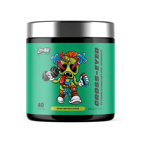 Zombie Labs Cross Eyed Extreme Pre-Workout effervescent